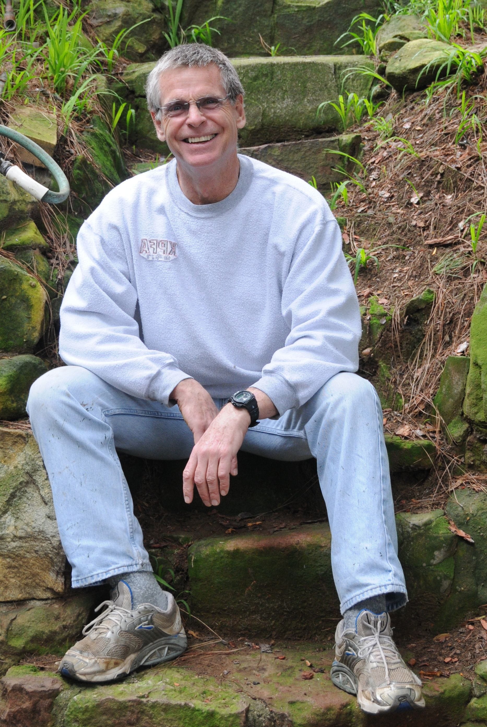 Art Riggs Sitting Down